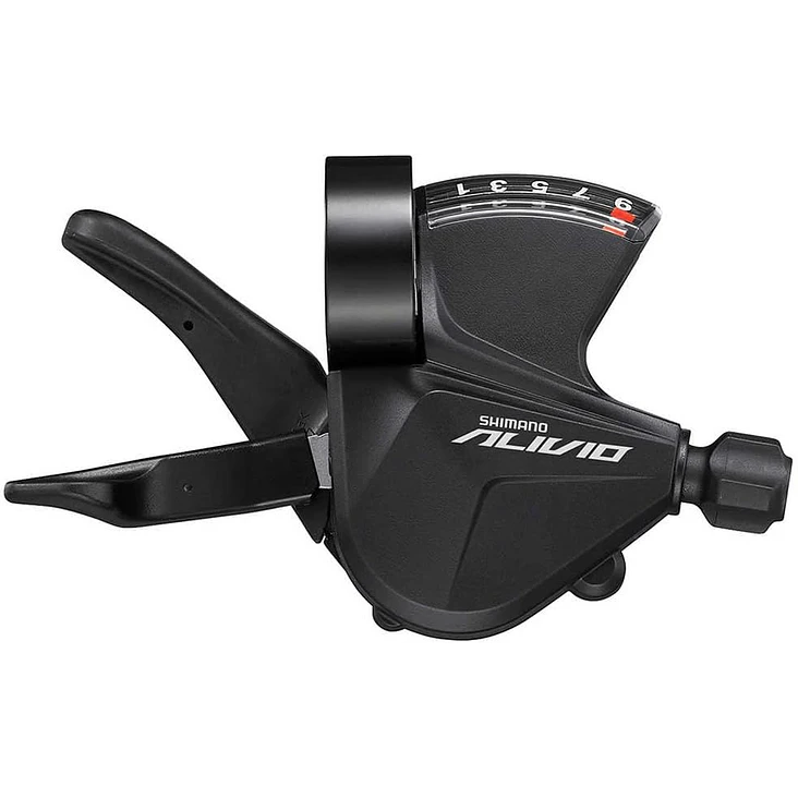MANILLA CAMBIO SHIMANO SL-M3100 -R, ALIVIO, RIGHT, 9-SPEED RAPIDFIRE PLUS 2050MM INNER, W/ OPTICAL
