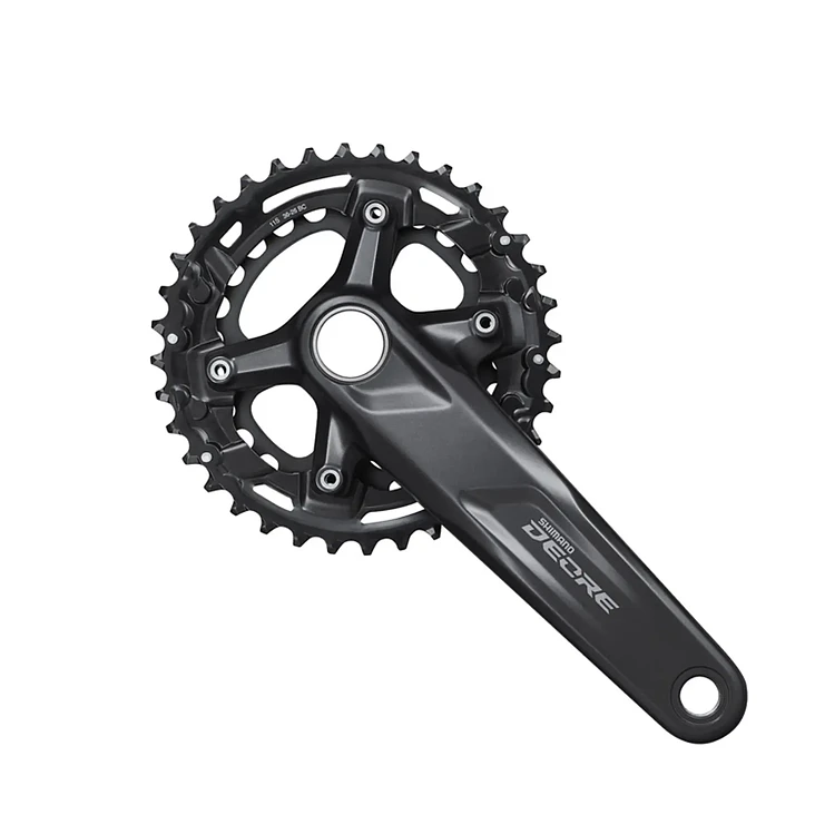 VOLANTE FCM51002 SHIMANO DEORE TRAS 11- VEL2-PCS FC 175MM 36-26T CG BB CHAIN LINE 48.8MM CAJA