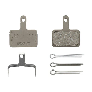 PASTILLA FRENO SHIMANO W/O FIN (B05S-RX), PAD SPRING, W/3 TYPES OF SPLIT PIN, 50 PAIRS, SEMI-BULK EB
