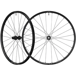 RUEDA SHIMANO WH-MT600-B-29, F&R:24H, FOR 11S F:15/R:12MM E-THRU, TUBELESS, OLD:110/148MM, BLACK W/S