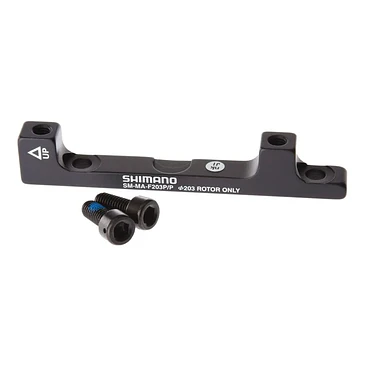 ADPTADOR FRENO DE DISCO SHIMANO, SM-MA-F203P/PM, FIXING BOLT(LONG X1, SHORT X1), ESMMAF203PPM