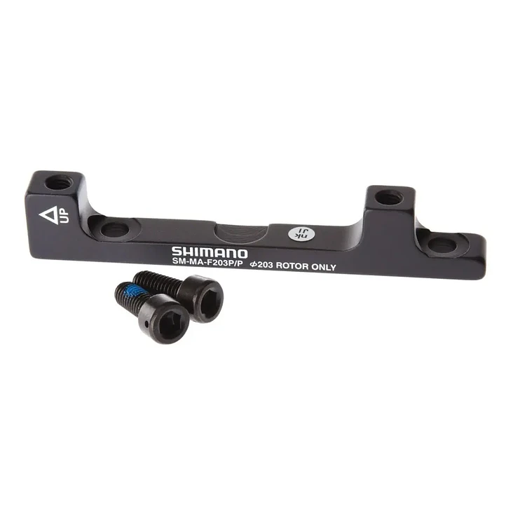 ADPTADOR FRENO DE DISCO SHIMANO, SM-MA-F203P/PM, FIXING BOLT(LONG X1, SHORT X1), ESMMAF203PPM