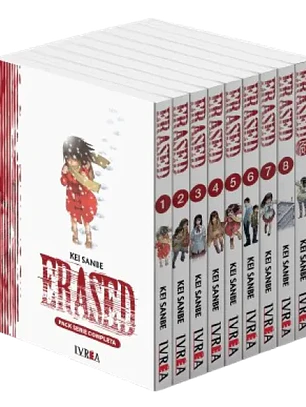 Erased (Pack completo 8 tomos + 1 tomo único)