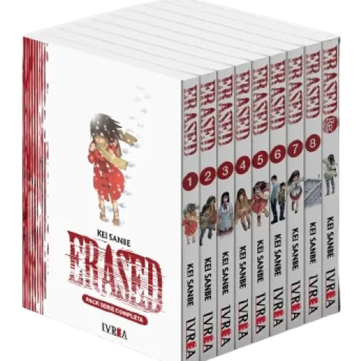 Erased (Pack completo 8 tomos + 1 tomo único) 1