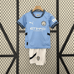 Kit Criança Manchester City Principal 2024/25