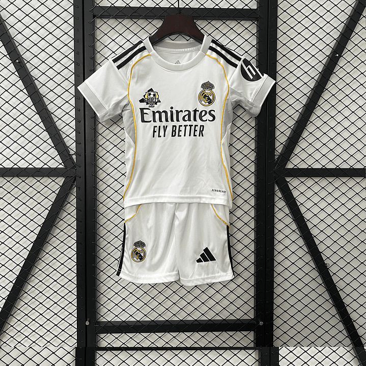 Kit Criança Real Madrid Home 2025/26 1