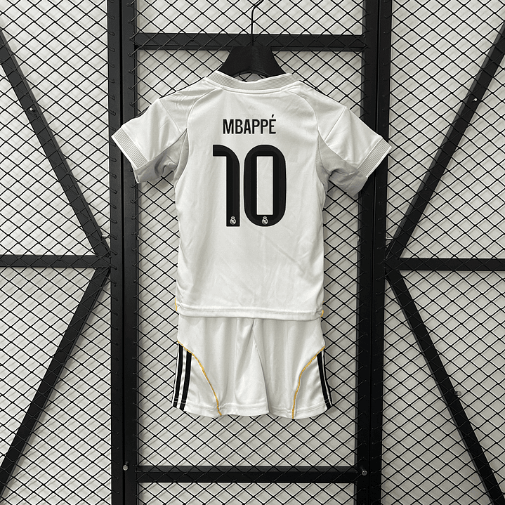Kit Criança Real Madrid Home 2025/26 3