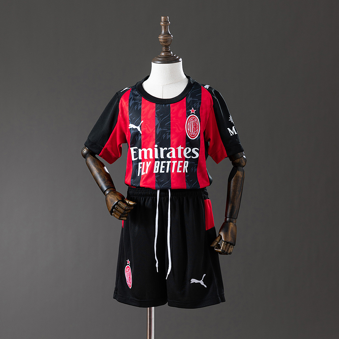 Kit Criança AC Milan Principal 2025/26 1