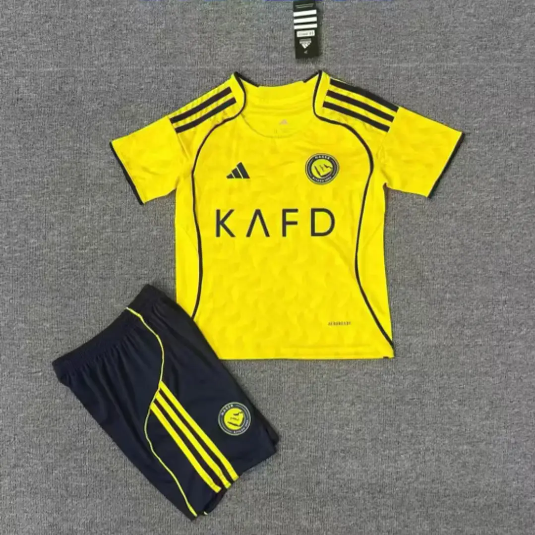 Kit Criança Al-Nassr FC Home 2025/26 (Ronaldo) 1