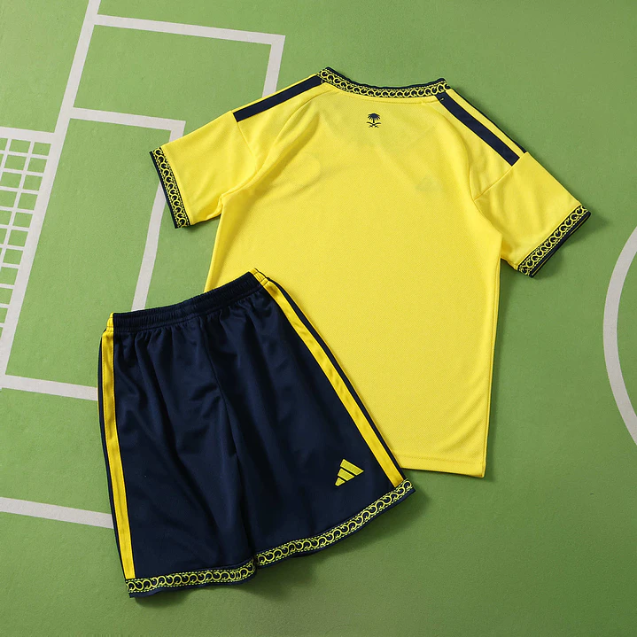 Kit Criança Al-Nassr FC Home 2026/27(Ronaldo) 2