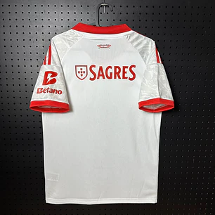 Camisola Alternativa Branca Encarnados 2026/27