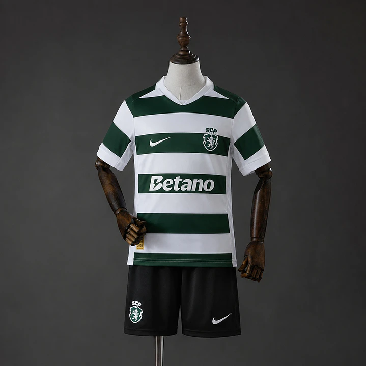 Kit Criança Sporting C.P Principal 2026/27 1