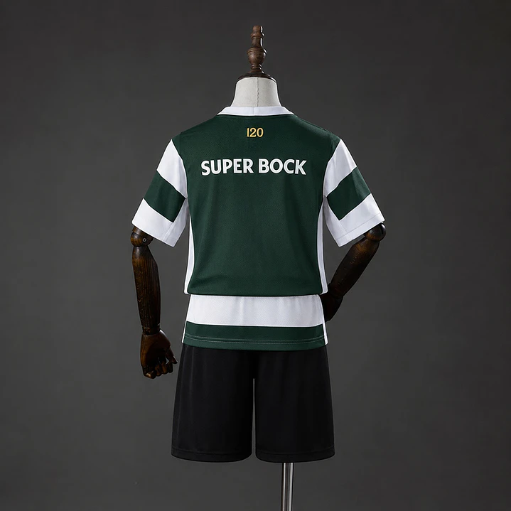 Kit Criança Sporting C.P Principal 2026/27 2