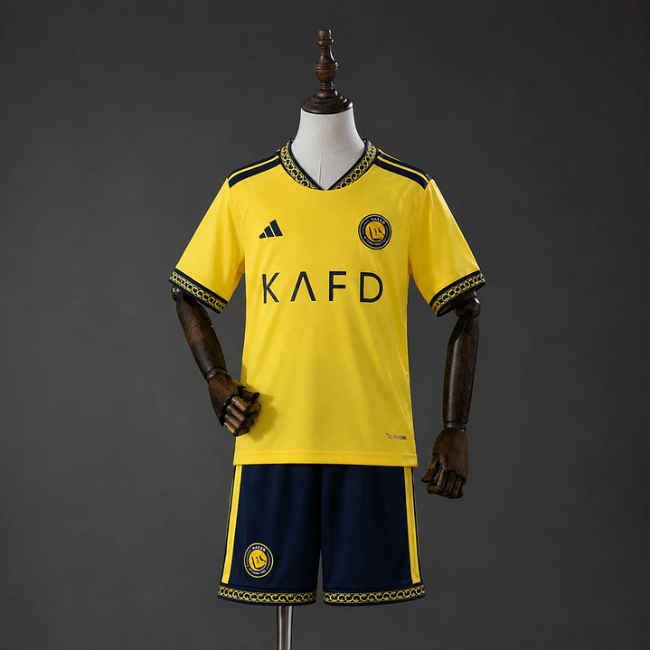 Kit Criança Al-Nassr FC Home 2026/27(Ronaldo) 1