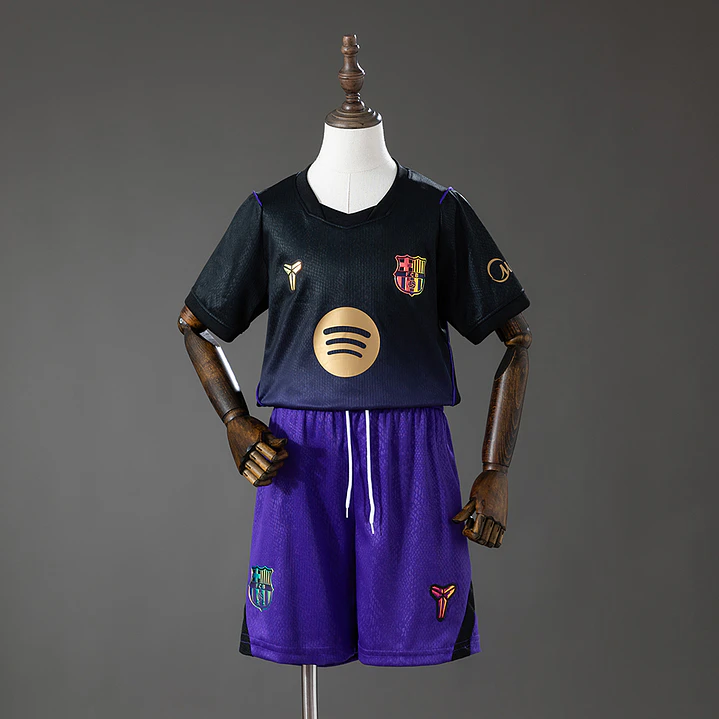 Kit Criança Barcelona Alternativo 2026/27 1
