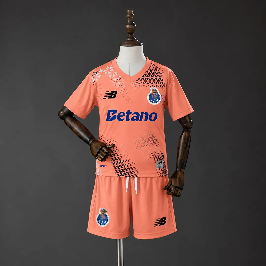 Kit Criança F.C Porto Guarda Redes Rosa 2026/27 (Diogo Costa)  1