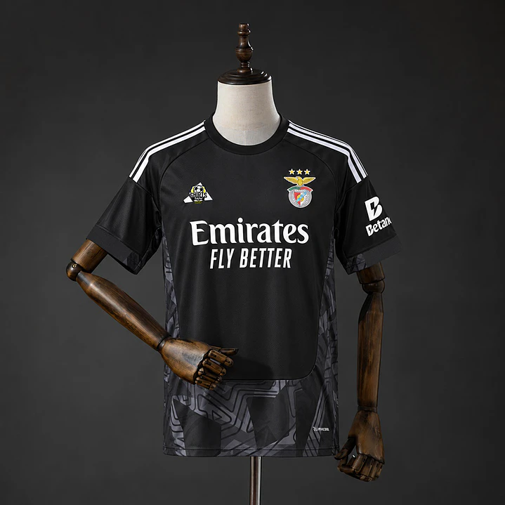 Camisola Guarda Redes Preta S.L.B 2026/27 1