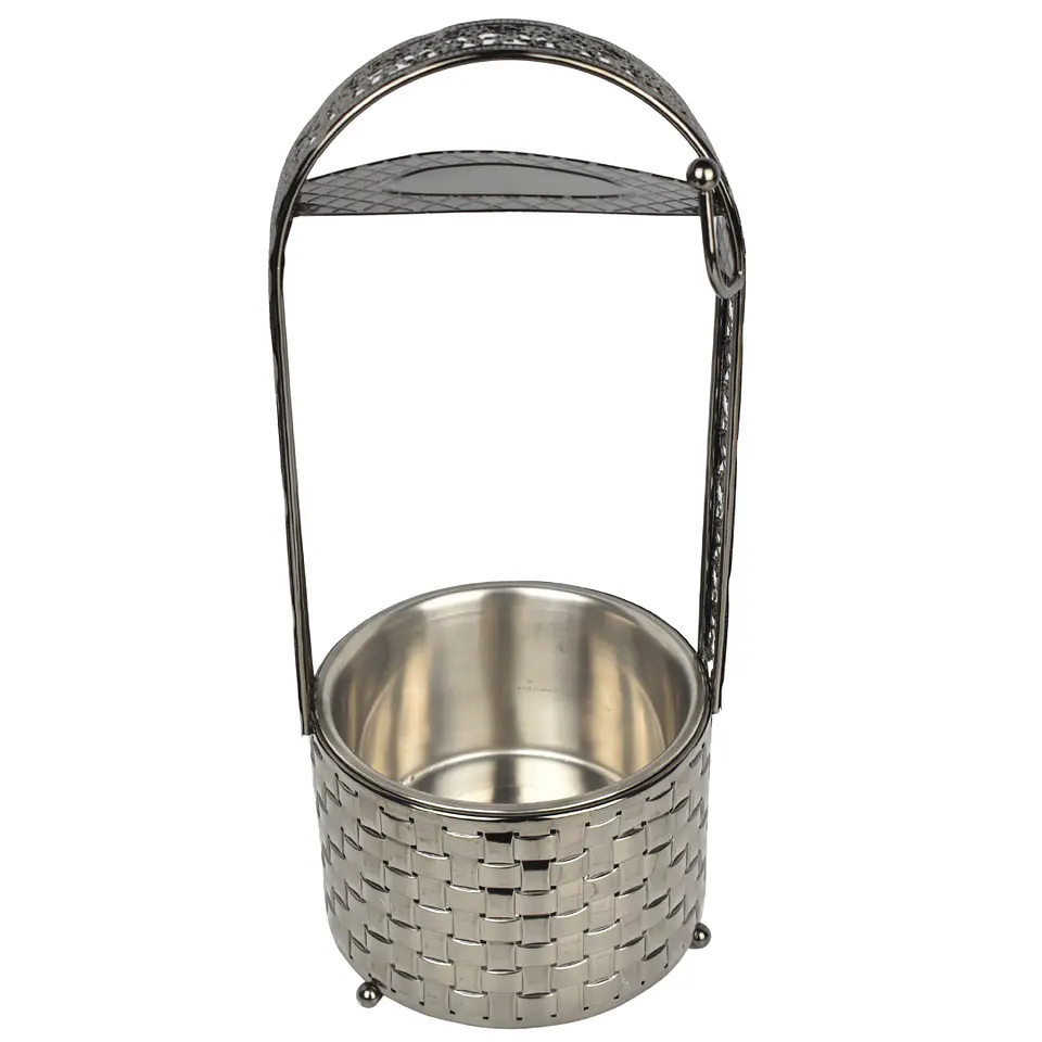 Chrome Coal Scuttle M 2