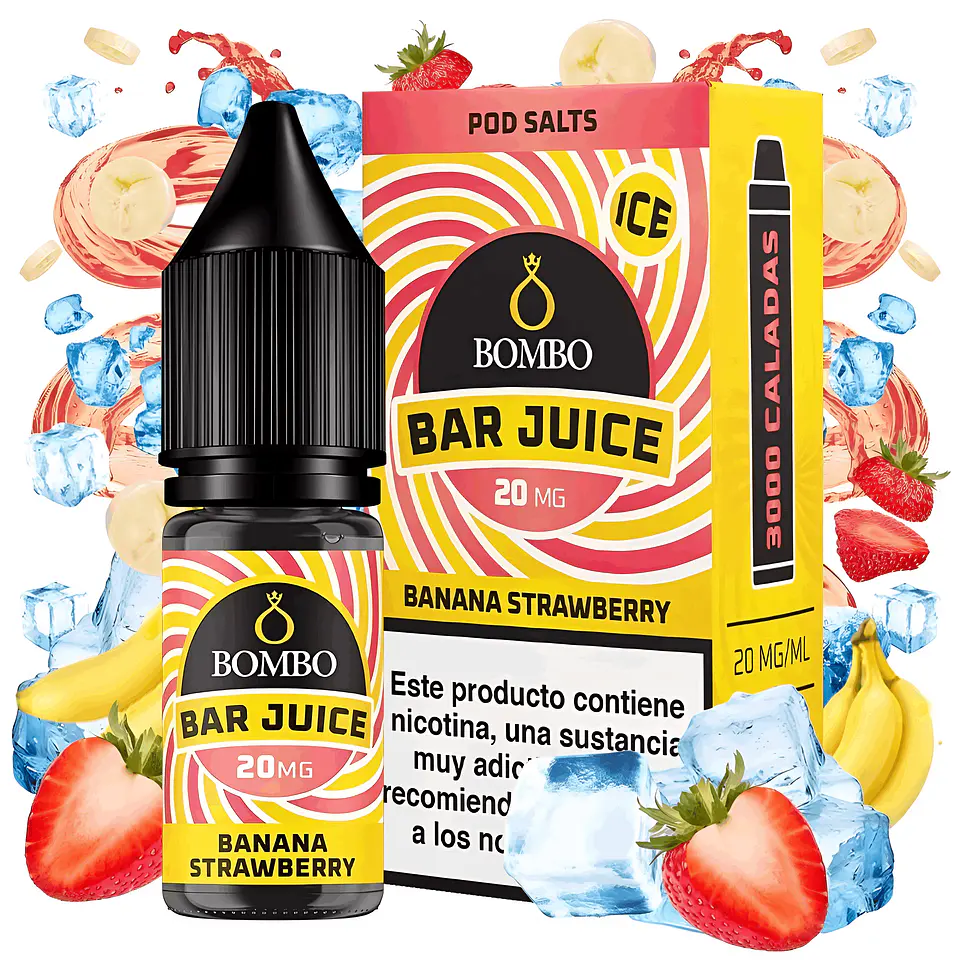 Bar Juice Banana Strawberry Nicotine Salts 1
