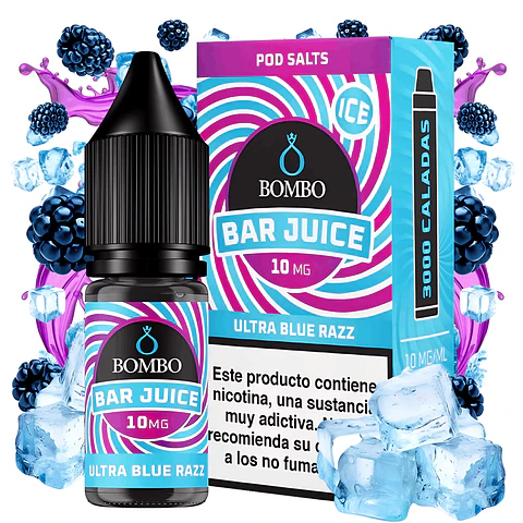 SALES DE NICOTINA ULTRA BLUE RAZZ