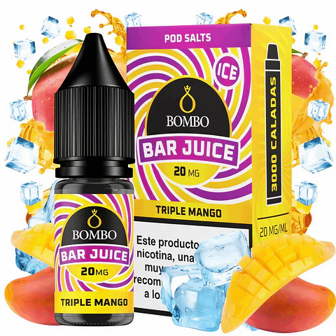 SALES DE NICOTINA BAR JUICE TRIPLE MANGO
