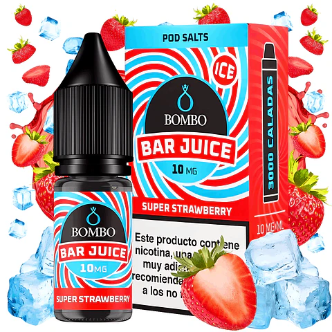 SALES DE NICOTINA BAR JUICE SUPER STRAWBERRY