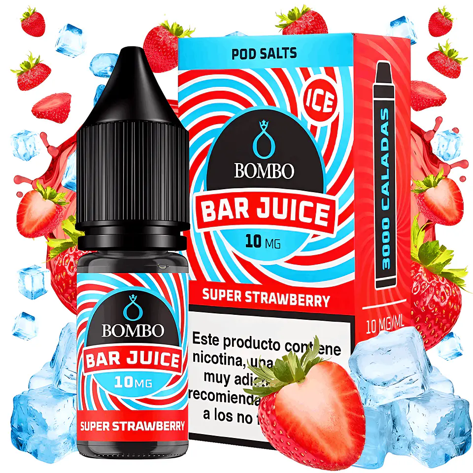 SALES DE NICOTINA BAR JUICE SUPER STRAWBERRY 1