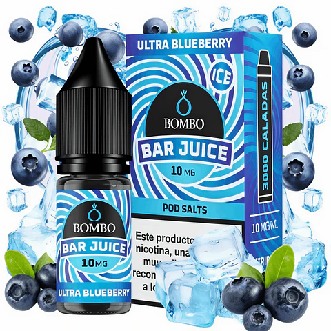 SALES DE NICOTINA BAR JUICE ULTRA BLUEBERRY