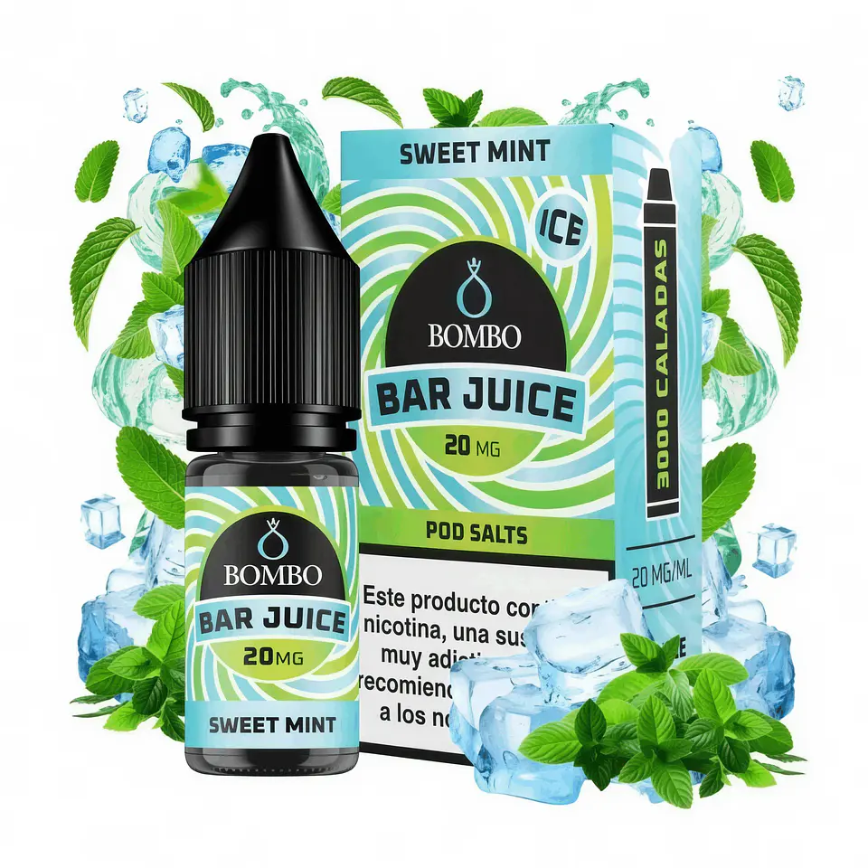 SALES DE NICOTINA BAR JUICE SWEET MINT 1