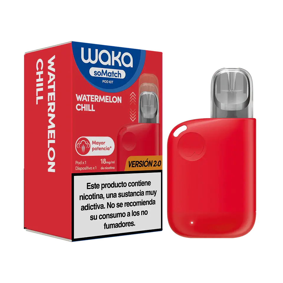 DISPOSITIVO WAKA MINI KIT 2.0 WATERMELON CHILL 1