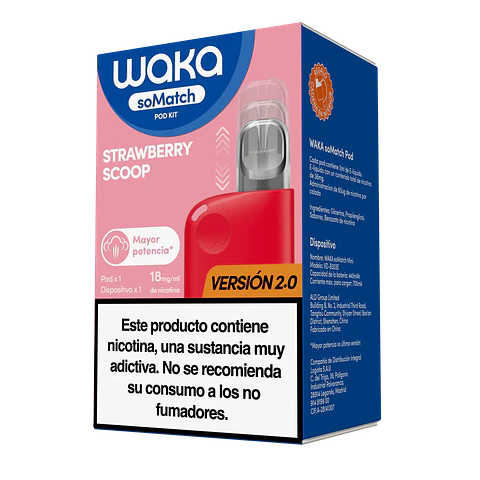 DISPOSITIVO WAKA  MINI KIT 2.O STRAWBERRY SCROOP