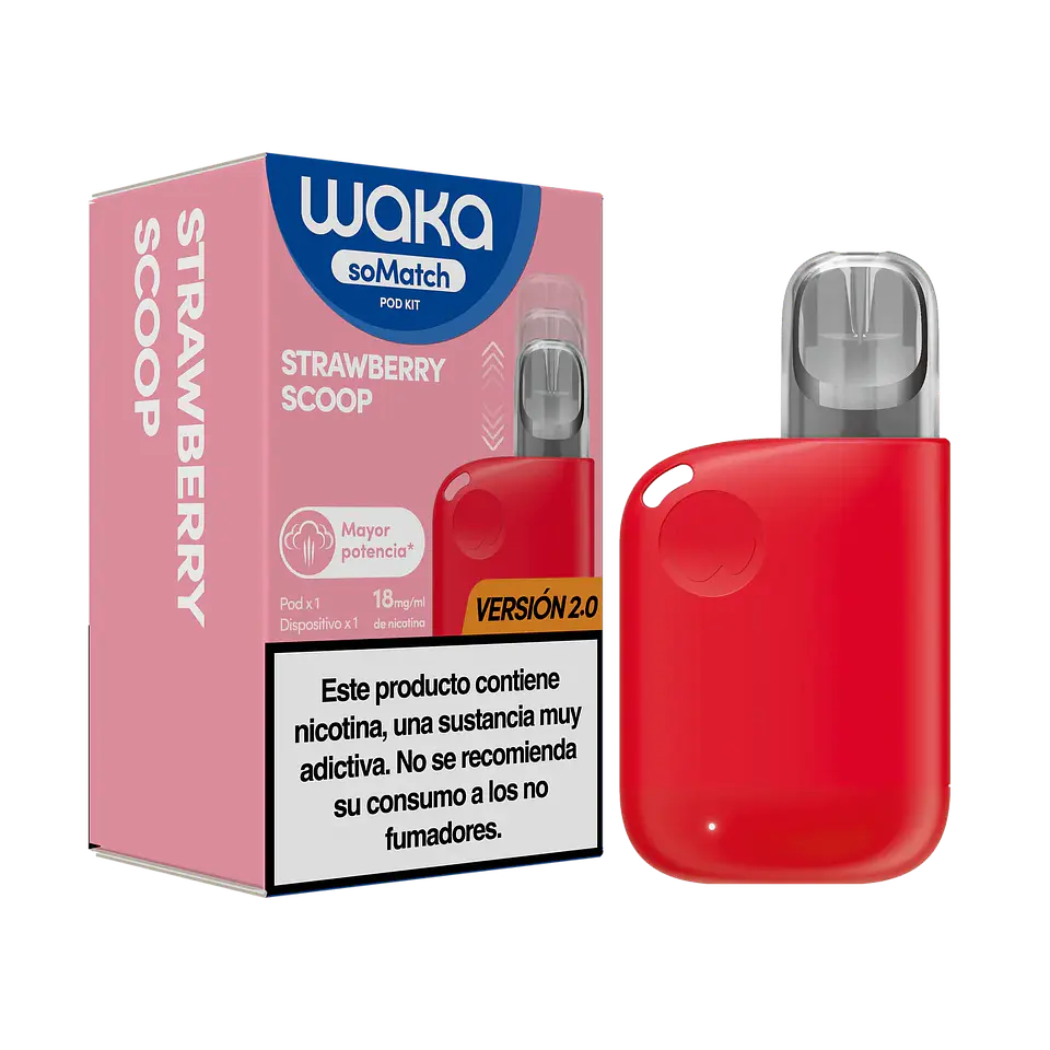 DISPOSITIVO WAKA  MINI KIT 2.O STRAWBERRY SCROOP 1