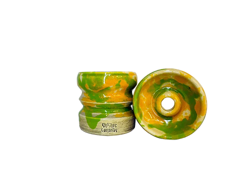 CAZOLETA AISHA ORANGE-GREEN
