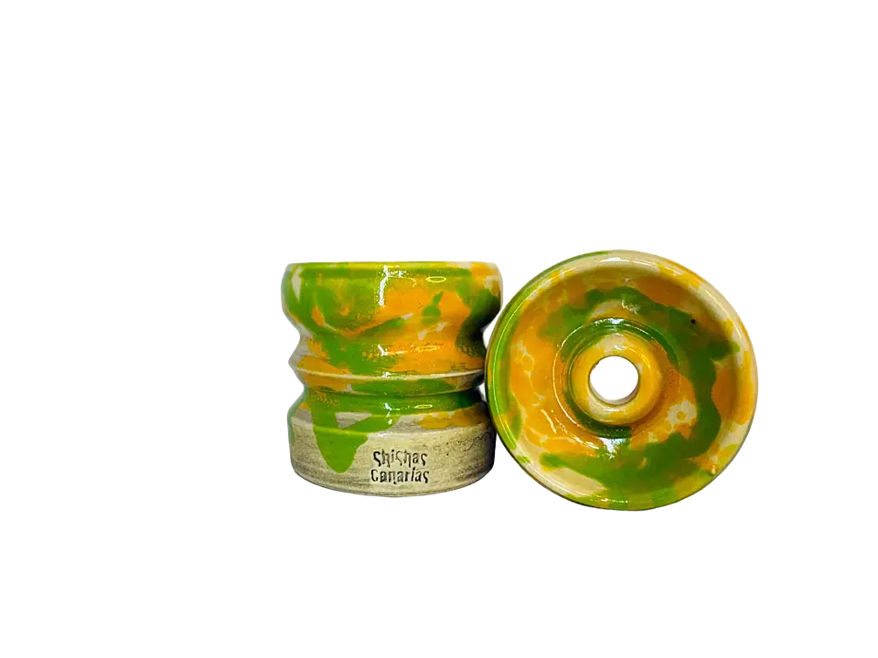 CAZOLETA AISHA ORANGE-GREEN 1