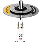 SHISHA AMOTION VALVE WHITE - thumbnail 2