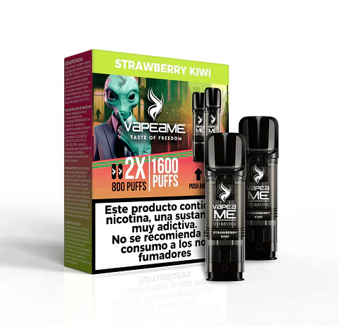 CAPSULAS REVIVE FRESA Y KIWI