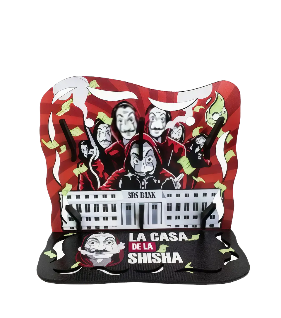 EXPOSITOR CAZOLETAS LA CASA 1