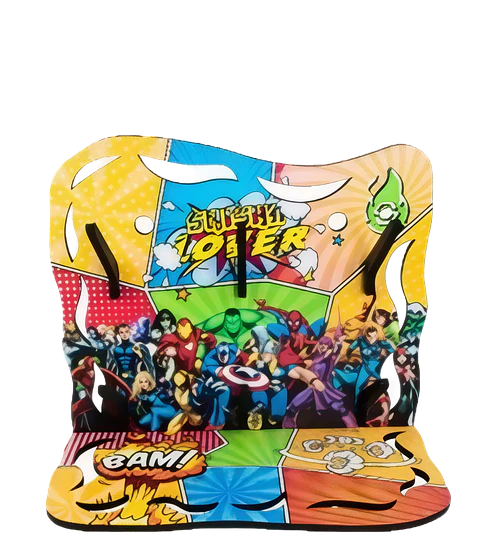 EXPOSITOR CAZOLETAS SUPERHEROES
