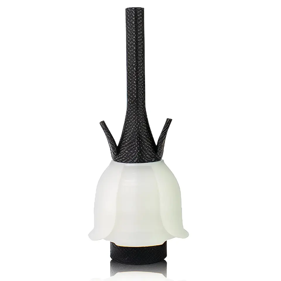 BOQUILLA 3D ROSA BLANCA Y NEGRA  1