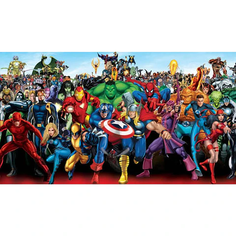 EXPOSITOR CAZOLETAS SUPERHEROES