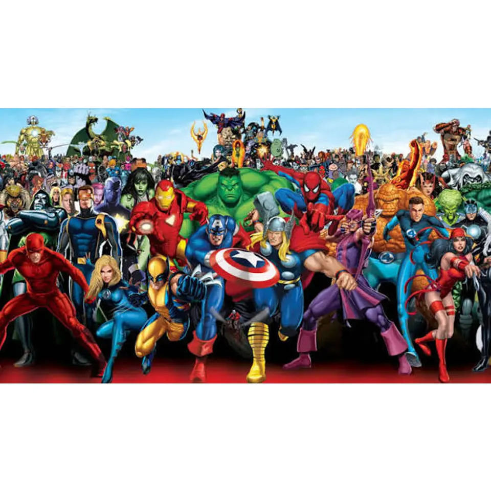 EXPOSITOR CAZOLETAS SUPERHEROES 2