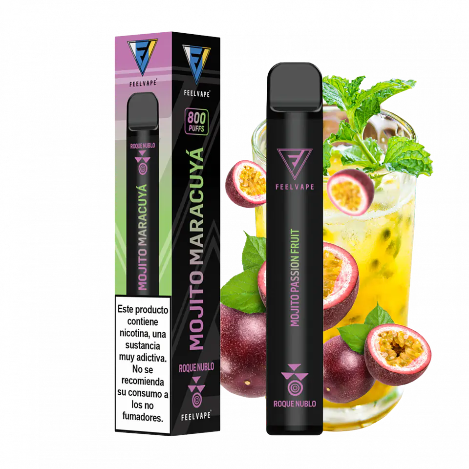 POD DESECHABLE FEELVAPE PRO 800 MOJITO DE MARACUYA 1