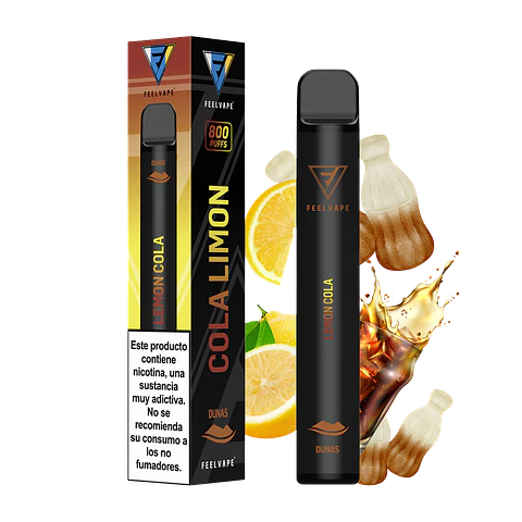 POD DESECHABLE FEELVAPE PRO 800 COLA Y LIMON