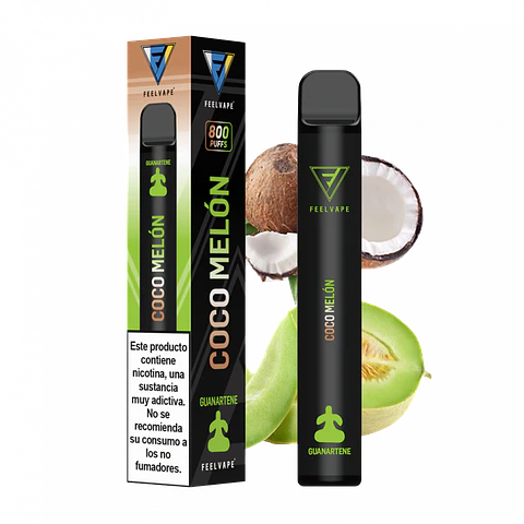 POD DESECHABLE FEELVAPE PRO 800 MELON Y COCO