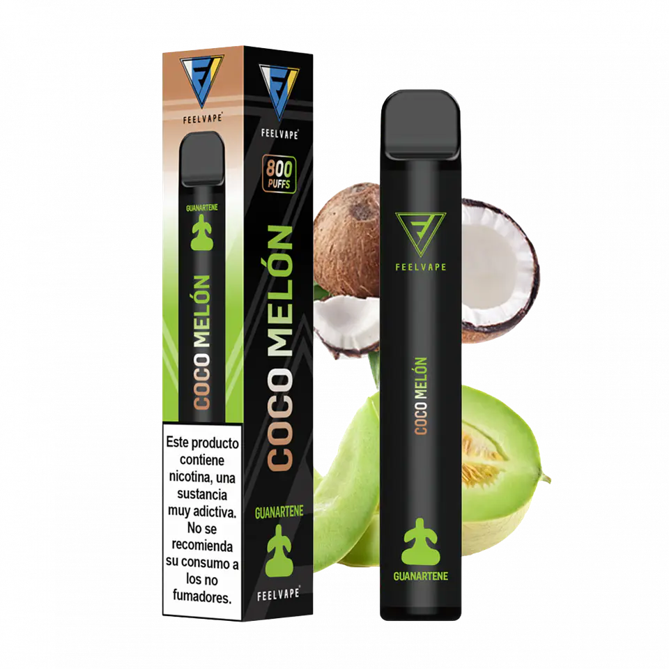 POD DESECHABLE FEELVAPE PRO 800 MELON Y COCO 1