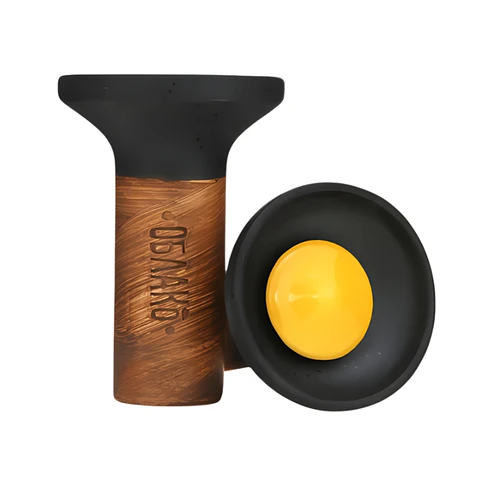 CAZOLETA OBLAKO FLOW BLACK-YELLOW