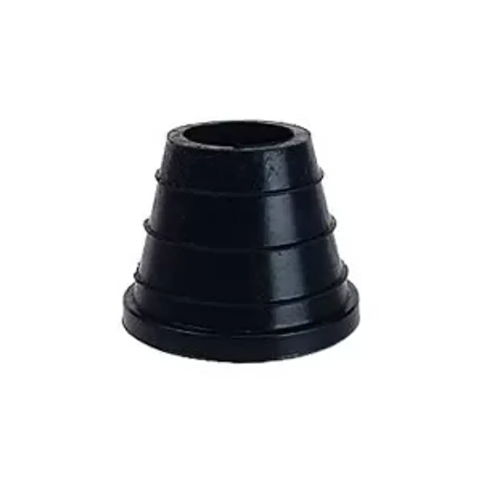 GOMA CAZOLETA NEGRA RAYAS 1
