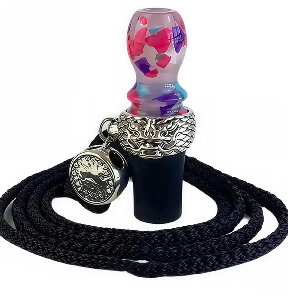 BOQUILLA DRAGON BUTTERFLY SILVER 1