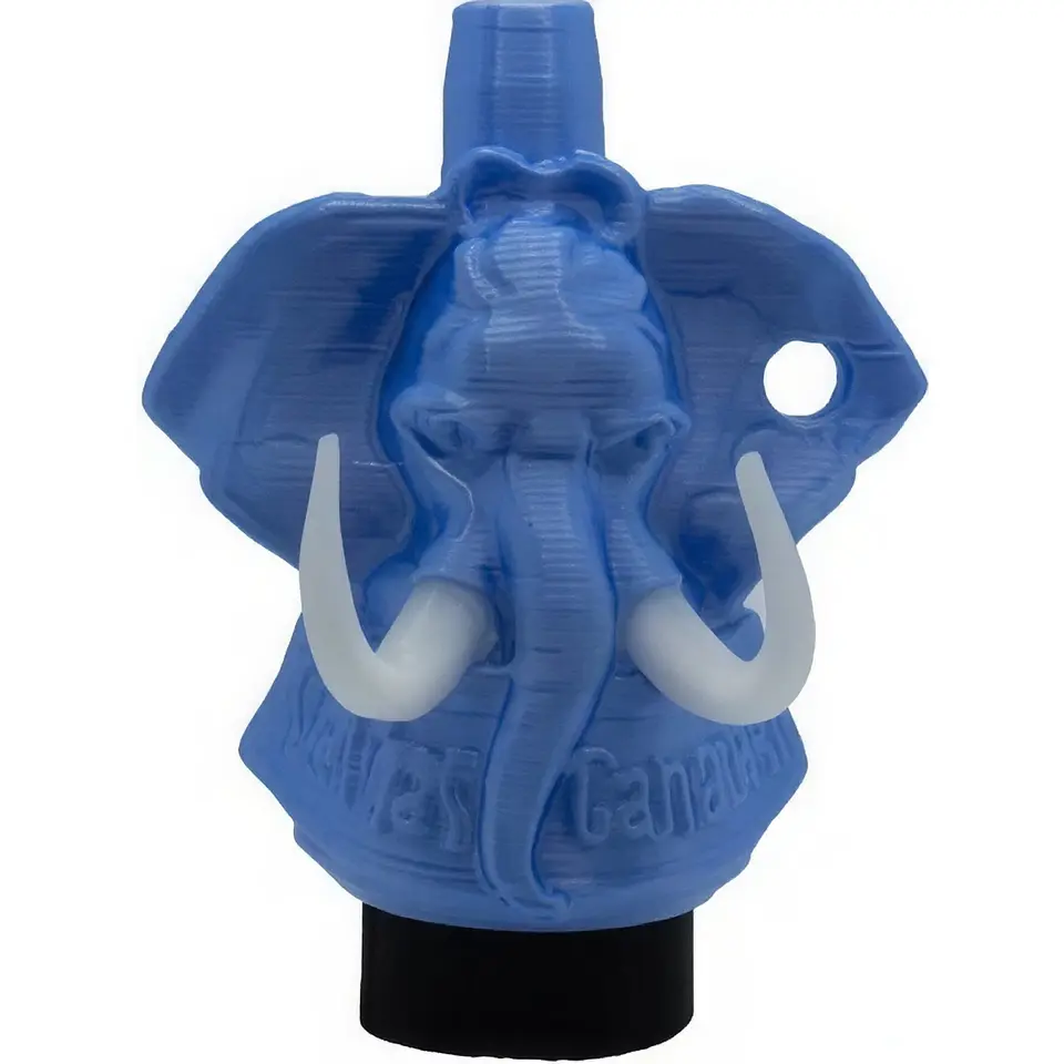 BOQUILLA 3D ELEFANTE AZUL MARINO 1