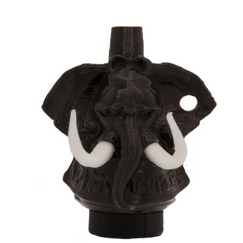 BOQUILLA 3D ELEFANTE NEGRO 1